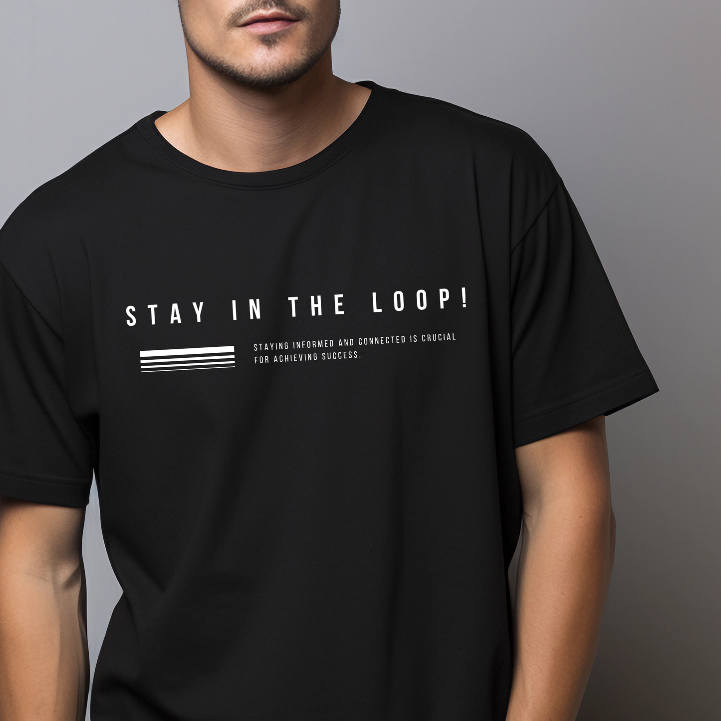 Men's Bold Graphic Printed Oversized T-shirt